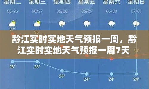 黔江實時實地天氣預報一周，黔江實時實地天氣預報一周7天 