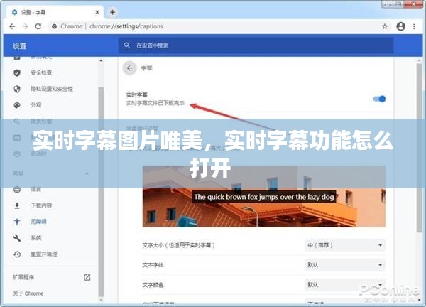 實時字幕圖片唯美，實時字幕功能怎么打開 