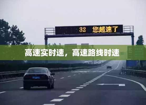 高速實時速，高速路線時速 