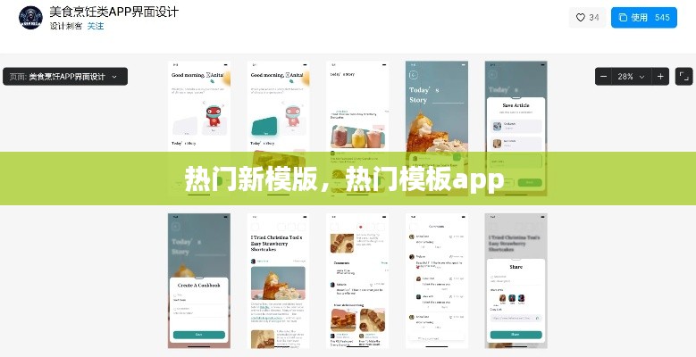 熱門新模版，熱門模板app 